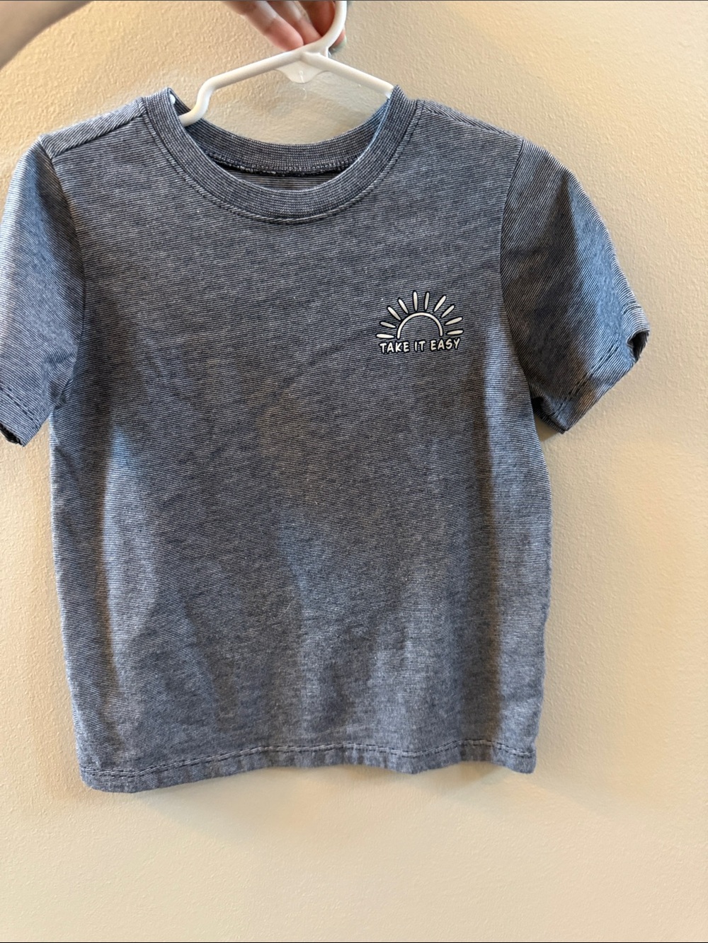 Garanimals Heather Gray 'Take It Easy' Short Sleeve Tee